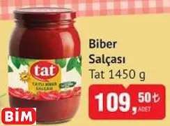 TAT BİBER SALÇASI